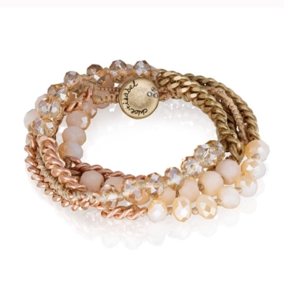 Chloe + Isabel Jewelry - Chloe+Isabel bead +wrap chain bracelet - NWOT!